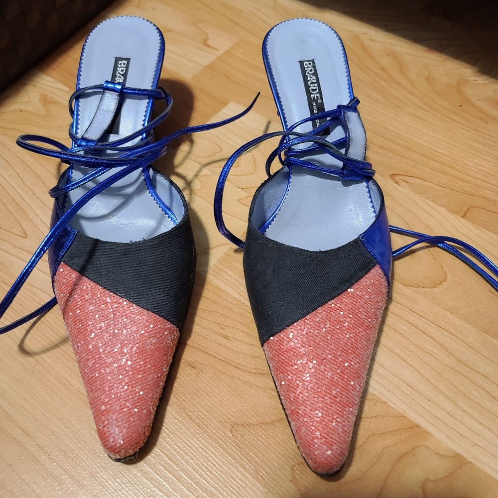 Women's lace up heels
